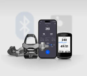 Magene P715 bàn đạp đo công suất hai bên giúp cyclist và triathlete đo watt chính xác, kiểm soát FTP, pacing và hiệu suất từng vòng đạp.
