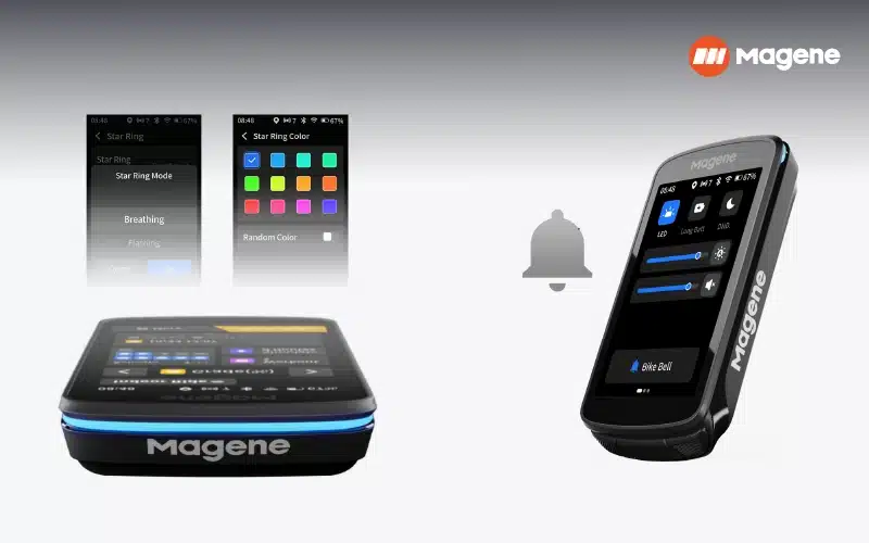  Máy tính xe đạp Magene C706 