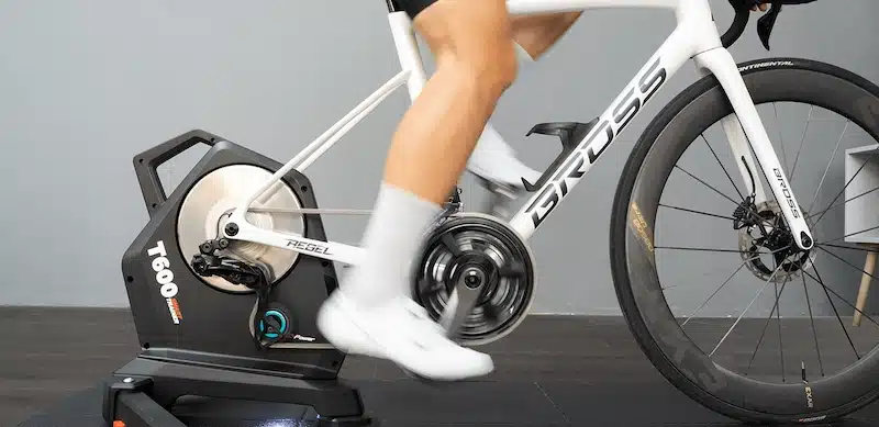Smart Trainer Magene T600 dành cho người đạp xe và triathlon tập luyện trong nhà với Zwift, MyWhoosh và các bài tập theo công suất.