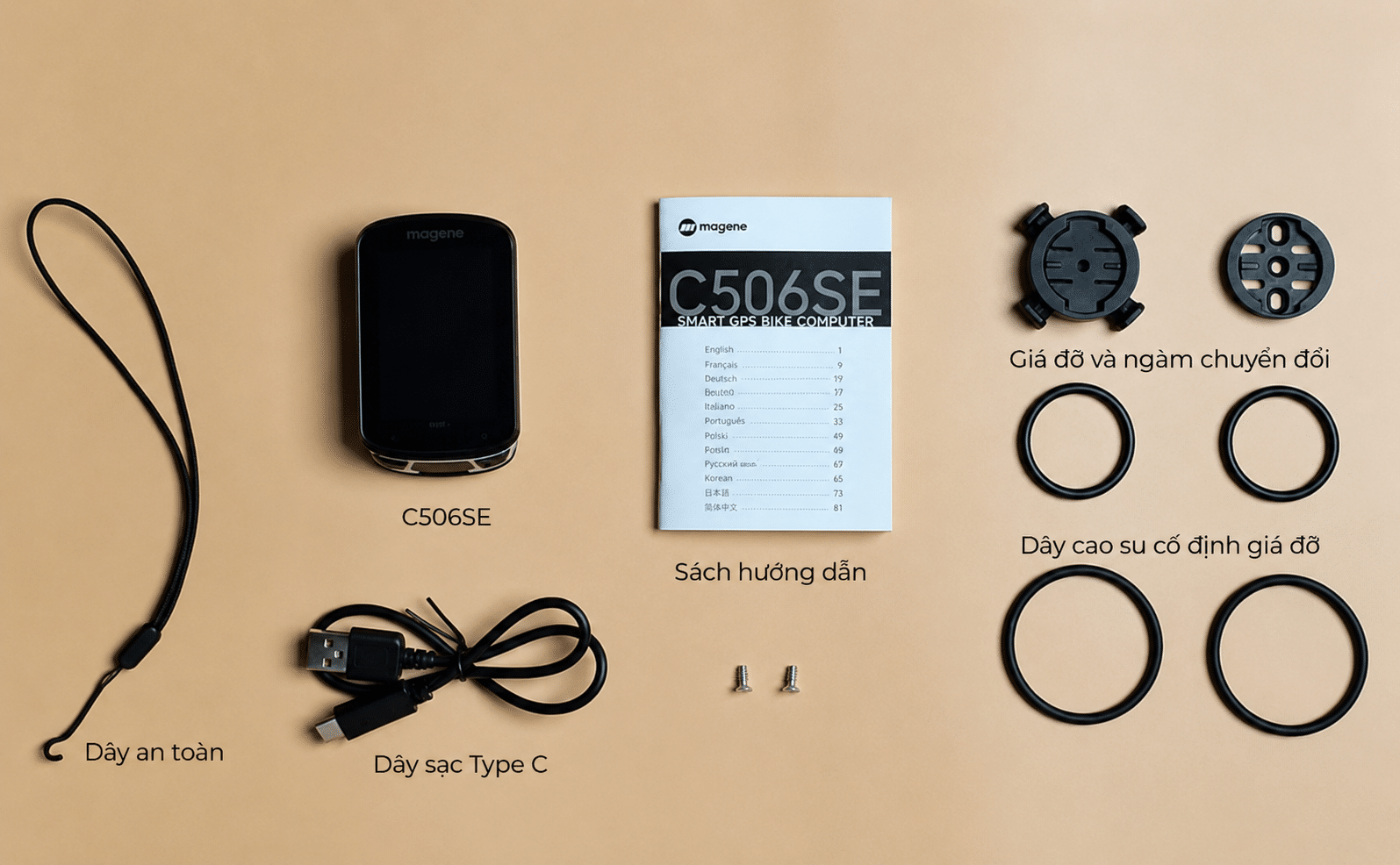 Trong hộp Magene C506 SE có gì